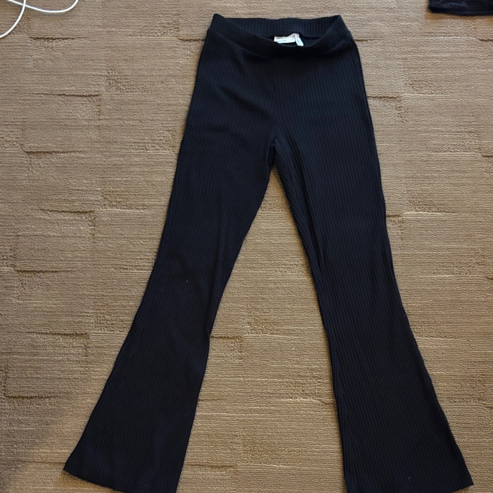 Black Boot Cut Flare Pants
